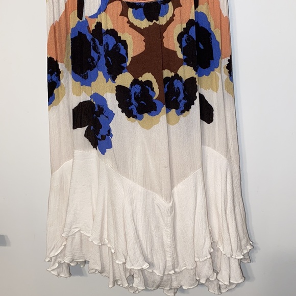 Free People Floral Low Back Sundress - Picture 3 of 7